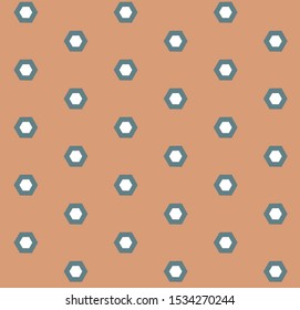 Seamless vector pattern. Background texture in geometric ornamental style.