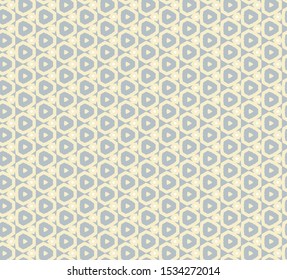 Seamless vector pattern. Background texture in geometric ornamental style.