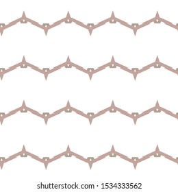 Seamless vector pattern. Background texture in geometric ornamental style.