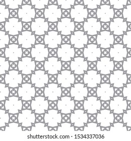 Seamless vector pattern. Background texture in geometric ornamental style.