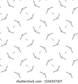 Seamless vector pattern. Background texture in geometric ornamental style.