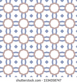 Seamless vector pattern. Background texture in geometric ornamental style.