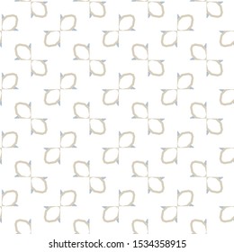 Seamless vector pattern. Background texture in geometric ornamental style.