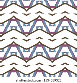 Seamless vector pattern. Background texture in geometric ornamental style.