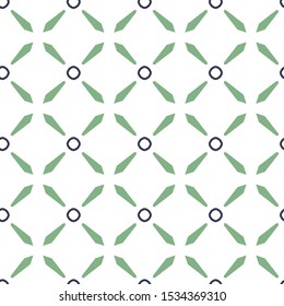 Seamless vector pattern. Background texture in geometric ornamental style.