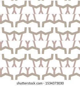 Seamless vector pattern. Background texture in geometric ornamental style.
