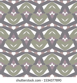 Seamless vector pattern. Background texture in geometric ornamental style.