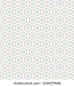 Seamless vector pattern. Background texture in geometric ornamental style.