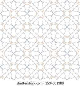 Seamless vector pattern. Background texture in geometric ornamental style.