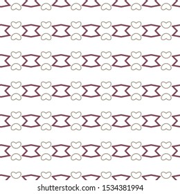 Seamless vector pattern. Background texture in geometric ornamental style.
