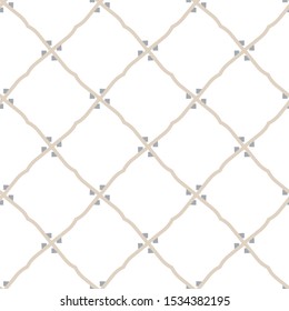 Seamless vector pattern. Background texture in geometric ornamental style.