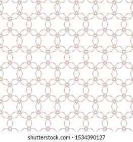Seamless vector pattern. Background texture in geometric ornamental style.