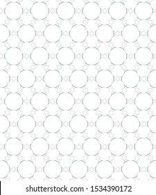 Seamless vector pattern. Background texture in geometric ornamental style.