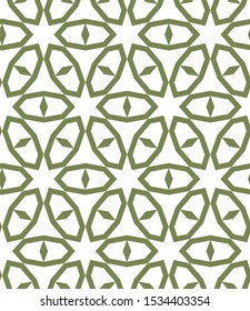 Seamless vector pattern. Background texture in geometric ornamental style.