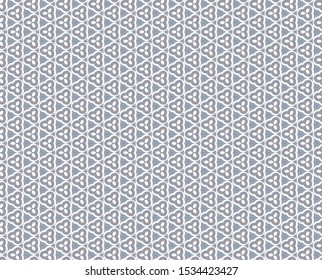 Seamless vector pattern. Background texture in geometric ornamental style.