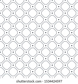 Seamless vector pattern. Background texture in geometric ornamental style.