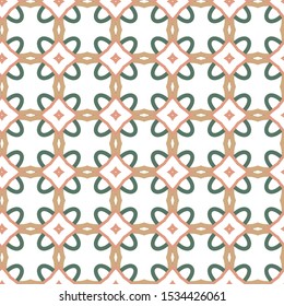 Seamless vector pattern. Background texture in geometric ornamental style.