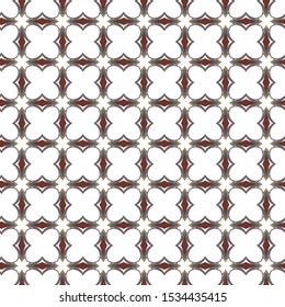 Seamless vector pattern. Background texture in geometric ornamental style.