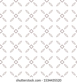 Seamless vector pattern. Background texture in geometric ornamental style.