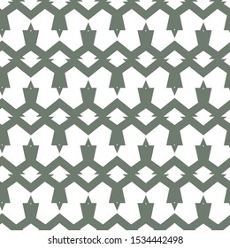 Seamless vector pattern. Background texture in geometric ornamental style.