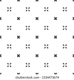 Seamless vector pattern. Background texture in geometric ornamental style.