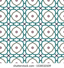 Seamless vector pattern. Background texture in geometric ornamental style.