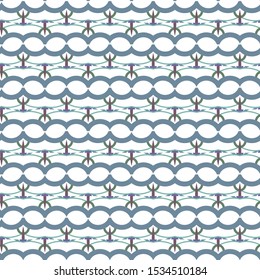 Seamless vector pattern. Background texture in geometric ornamental style.