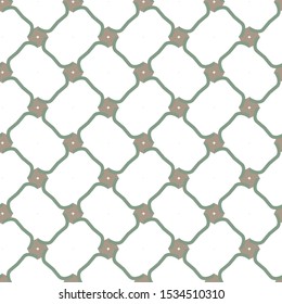 Seamless vector pattern. Background texture in geometric ornamental style.