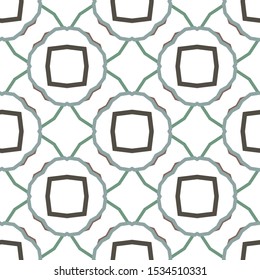 Seamless vector pattern. Background texture in geometric ornamental style.