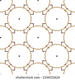 Seamless vector pattern. Background texture in geometric ornamental style.