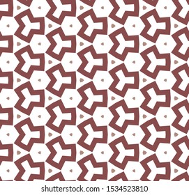 Seamless vector pattern. Background texture in geometric ornamental style.