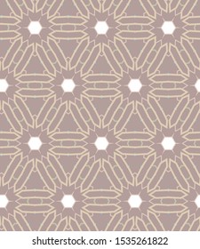 Seamless vector pattern. Background texture in geometric ornamental style.