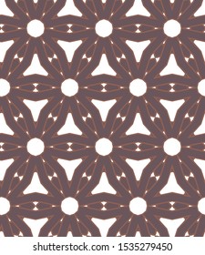 Seamless vector pattern. Background texture in geometric ornamental style.