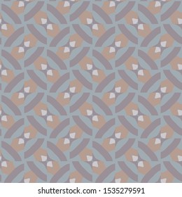 Seamless vector pattern. Background texture in geometric ornamental style.