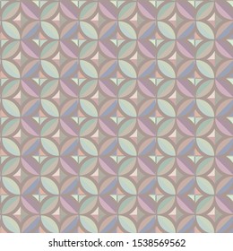 Seamless vector pattern. Background texture in geometric ornamental style.