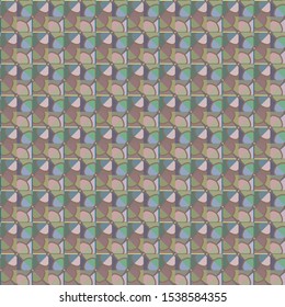 Seamless vector pattern. Background texture in geometric ornamental style.
