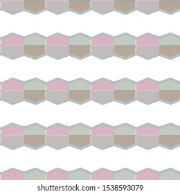 Seamless vector pattern. Background texture in geometric ornamental style.
