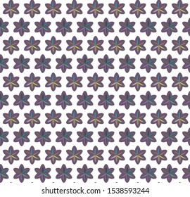 Seamless vector pattern. Background texture in geometric ornamental style.