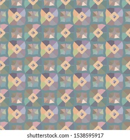 Seamless vector pattern. Background texture in geometric ornamental style.