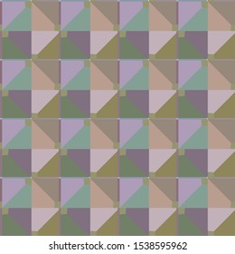 Seamless vector pattern. Background texture in geometric ornamental style.