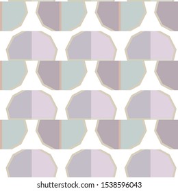 Seamless vector pattern. Background texture in geometric ornamental style.