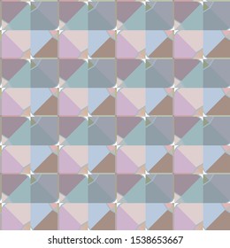 Seamless vector pattern. Background texture in geometric ornamental style.