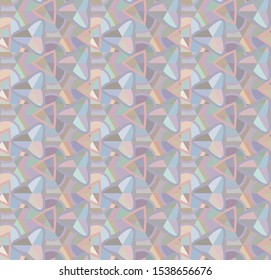 Seamless vector pattern. Background texture in geometric ornamental style.