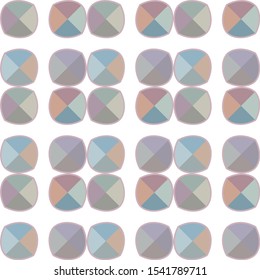 Seamless vector pattern. Background texture in geometric ornamental style.