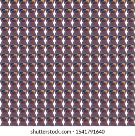 Seamless vector pattern. Background texture in geometric ornamental style.