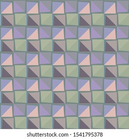 Seamless vector pattern. Background texture in geometric ornamental style.