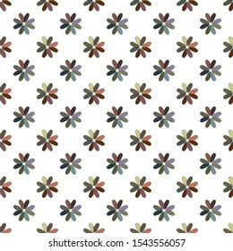 Seamless vector pattern. Background texture in geometric ornamental style.