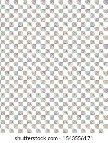 Seamless vector pattern. Background texture in geometric ornamental style.