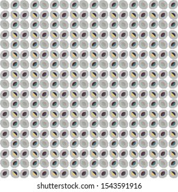 Seamless vector pattern. Background texture in geometric ornamental style.