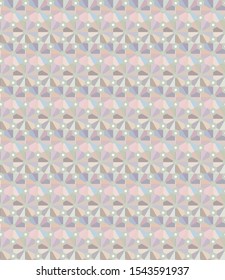 Seamless vector pattern. Background texture in geometric ornamental style.